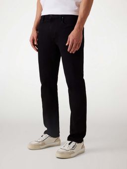 Guess - Carry Black Solid Mid Rise Jeans