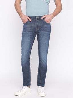 Guess - Ethic Solid Mid Rise Skinny Jeans