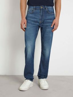 Guess - The Cayman Blue Washed Mid Rise Jeans