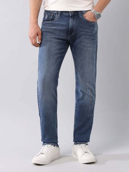 U.S. Polo Assn. Denim Co. - Men Brandon Blue Slim Fit Super Stretch Jeans
