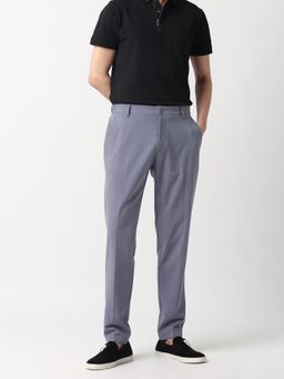 Rare Rabbit - Stylish 4 Way Stretch Purple Trouser