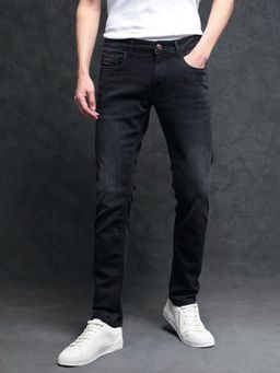Rare Rabbit - Orleans Primary Black Denim Pant