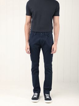 Rare Rabbit - Poke Primary Navy Trouser