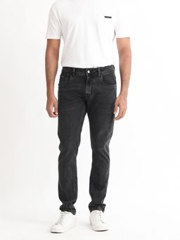 Rare Rabbit - Reney Primary Black Denim Pant