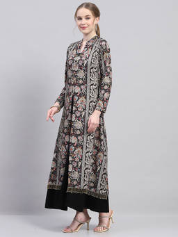Monte Carlo - Women Regular Fit Black Kurta With Palazzo
