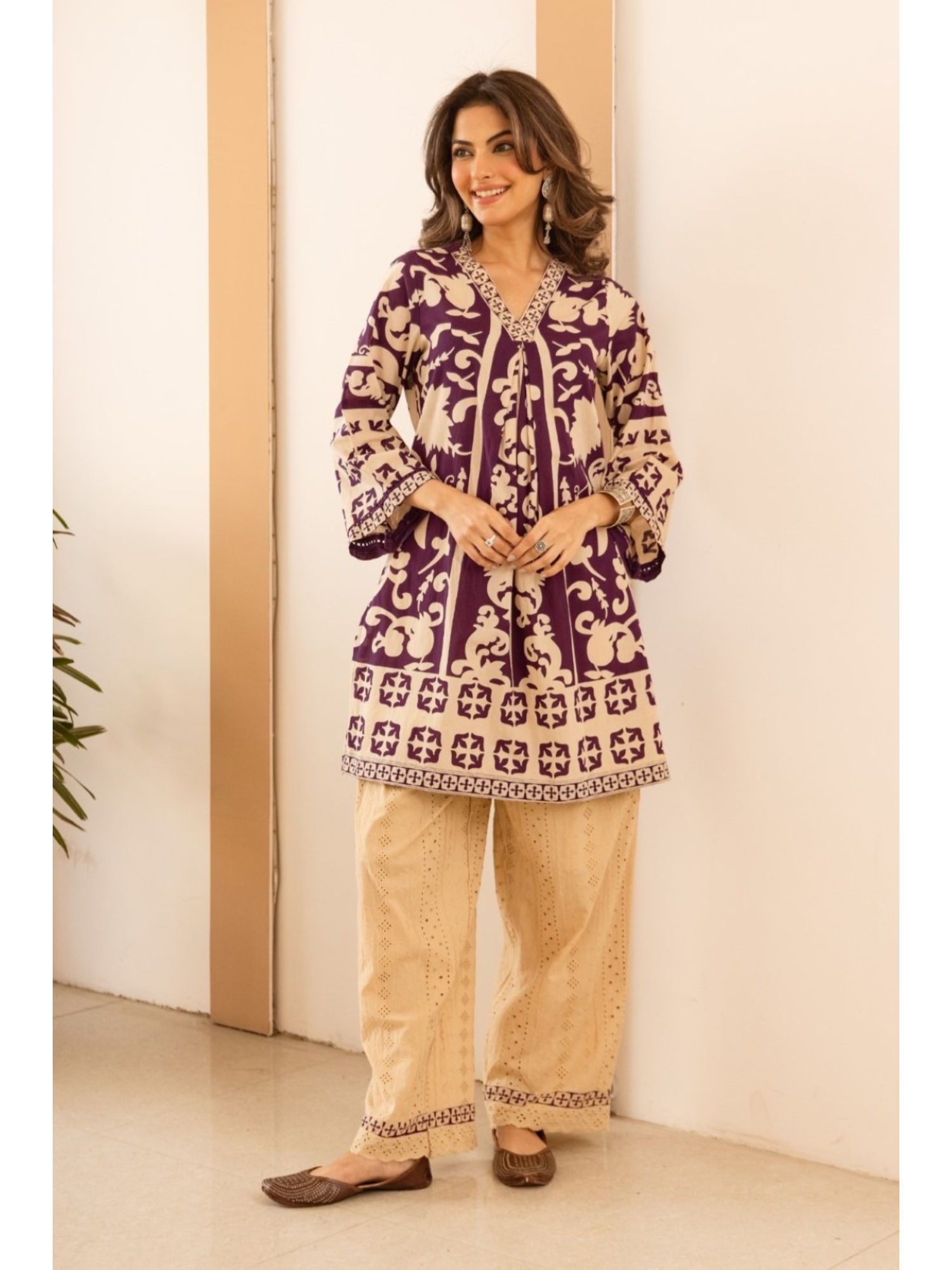 autumnlane Karen Mardi Printed Cotton Co-Ord Set-picture-34