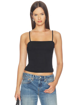 BARELOOM - Dusk Women's Sleeveless Tapered Waist Tank Top Black