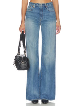 Denimist - Women's High-Waist Wide-Leg Jeans Lexington Blue