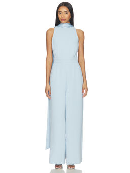 ELLIATT - Anaya Women's Sleeveless Wide Leg Jumpsuit Blue