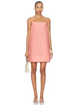 PISTOLA - Women's Adjustable Strap Mini Dress Coral