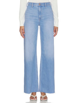 PISTOLA - Penny Women's High Rise Wide Leg Jeans Blue