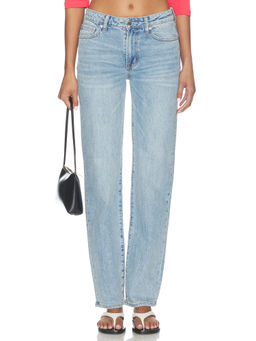 PISTOLA - Aleks Women's High Rise Straight-Leg Jeans Blue