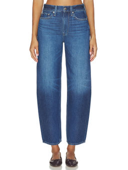 PISTOLA - High Rise Women's Relaxed Barrel Jeans Blue