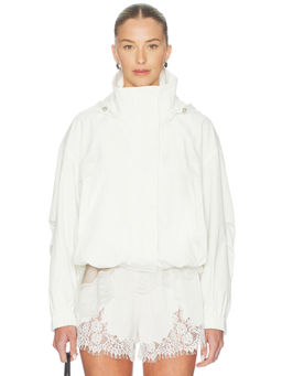 SANS FAFF - Coastal Women's Hooded Zip Jacket White