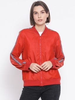 Oxolloxo - Nintendo Side Detail Women's Red Jacket