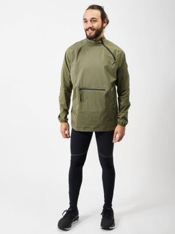 On - Men Olive Polyamide Jacket