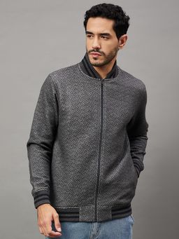 Club York - Anthra Melange High Neck Sweatshirt