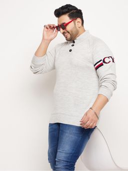 Club York - Grey Solid Pullover