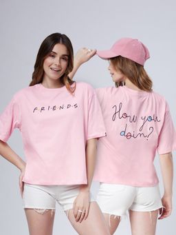 The Souled Store - How You Doin Cotton Women Oversized T-Shirt