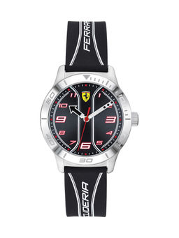 Scuderia Ferrari - ACADEMY Quartz Black Round Dial Kid's Watch - 0810024