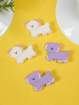 Stol'N - Animal Shaped Hair Clips (Pack Of 4) (3-12 Years)