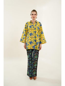 Bakhiya Jaipur - Zia Cotton Printed Tunic with Pant