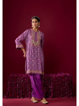 Sheetal Batra - Jiana - Purple Short Kurta with Salwar and Dupatta