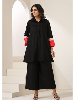 SUI KALA - Tahira Black Co-ord Set