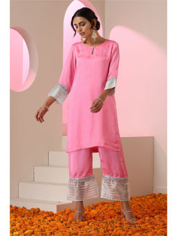 SUI KALA - Shazia Pink Co-ord Set