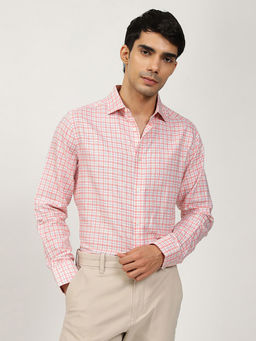 Andamen - Men Cotton Linen Slim Fit Shirt