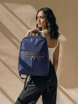 Everpret - Navy Blue Laptop Compartment Travel Sleeve Always Work Backpack