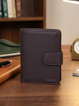 Sassora - Mens Genuine Leather RFID Blocking Bifold Notecase Wallet (L)