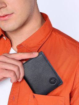 Sassora - Genuine Leather Bi-Fold RFID Protected Unisex Notecase Wallet (S)