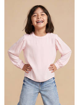 Allen Solly - Pink Solid Polyester Regular Fit Top