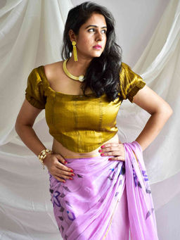 Sundarii - Tara Corset Style Stitched Blouse