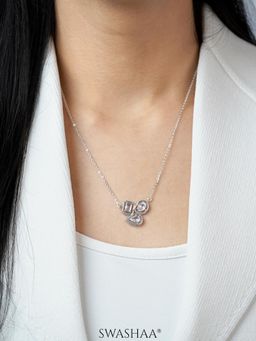 SWASHAA - White Stone Necklace