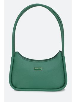 Van Heusen - Women Green Textured Casual Handbag