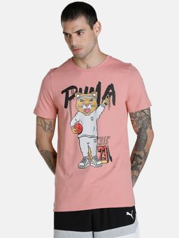 Puma - Dylan Men Pink T-Shirt