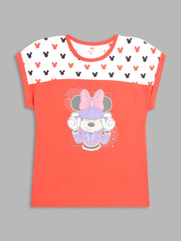 Blue Giraffe - Girls Multi Printed T-Shirt