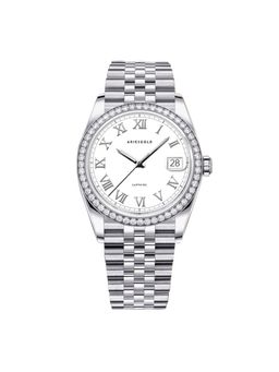 Aries Gold - Heritage Crystals Watch With Sapphire Glass For Women- B 1069 S-Rw