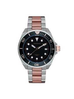 Aries Gold - Dreadnought Automatic Watch With Sapphire Glass For Mens- G 9029 Srg-Bkrg