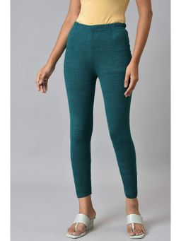 Aurelia - Green Acrylic Winter Tights