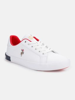 U.S. POLO ASSN. - Women Aubrey 3.0 White Lightweight Sneakers