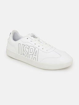 U.S. POLO ASSN. - Lucid Men White Stylish Casual Sneakers