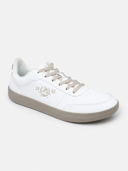 U.S. POLO ASSN. - Lumen Men White Stylish Casual Sneakers