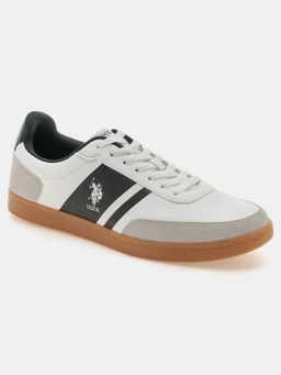 U.S. POLO ASSN. - Hilton 2.0 Men White Stylish Casual Sneakers