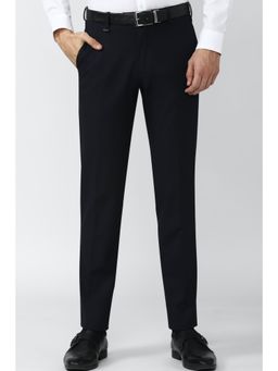 Van Heusen - Solid Navy Trousers