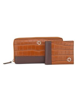 Caprese - Onyx Wallet Combo Men and Women - Tan