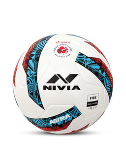 Nivia - Fifa Quality Pro Astra With ISL Logo (White) Soccer Ball (Size 5)