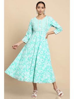 Soch - Women Blue Floral Dress